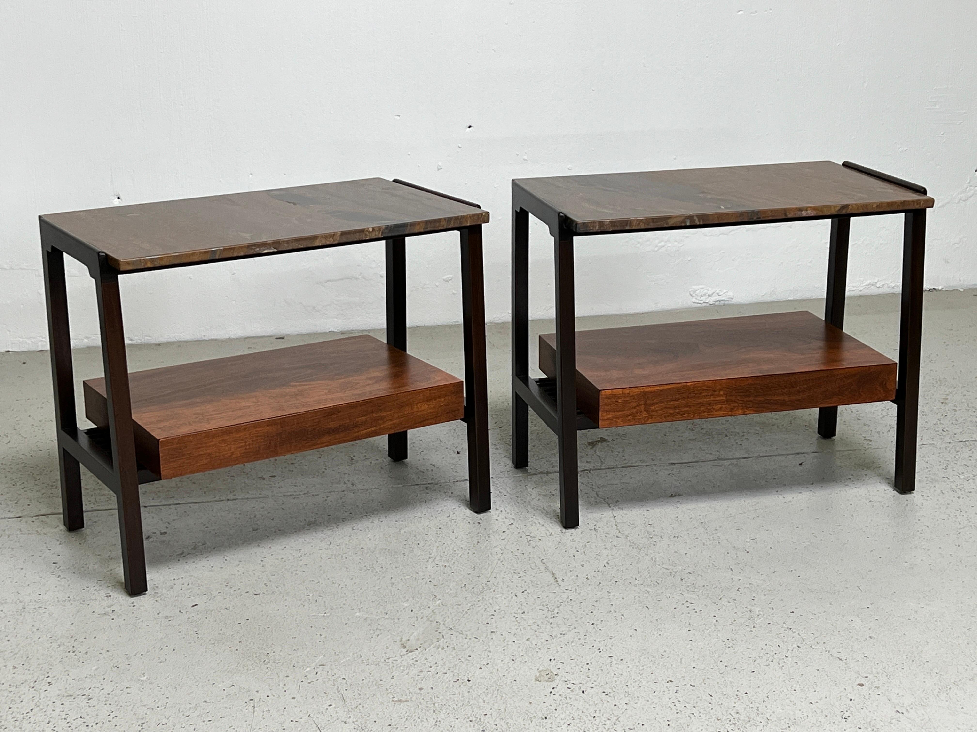 Pair of Nightstands by Edward Wormley for Dunbar 10