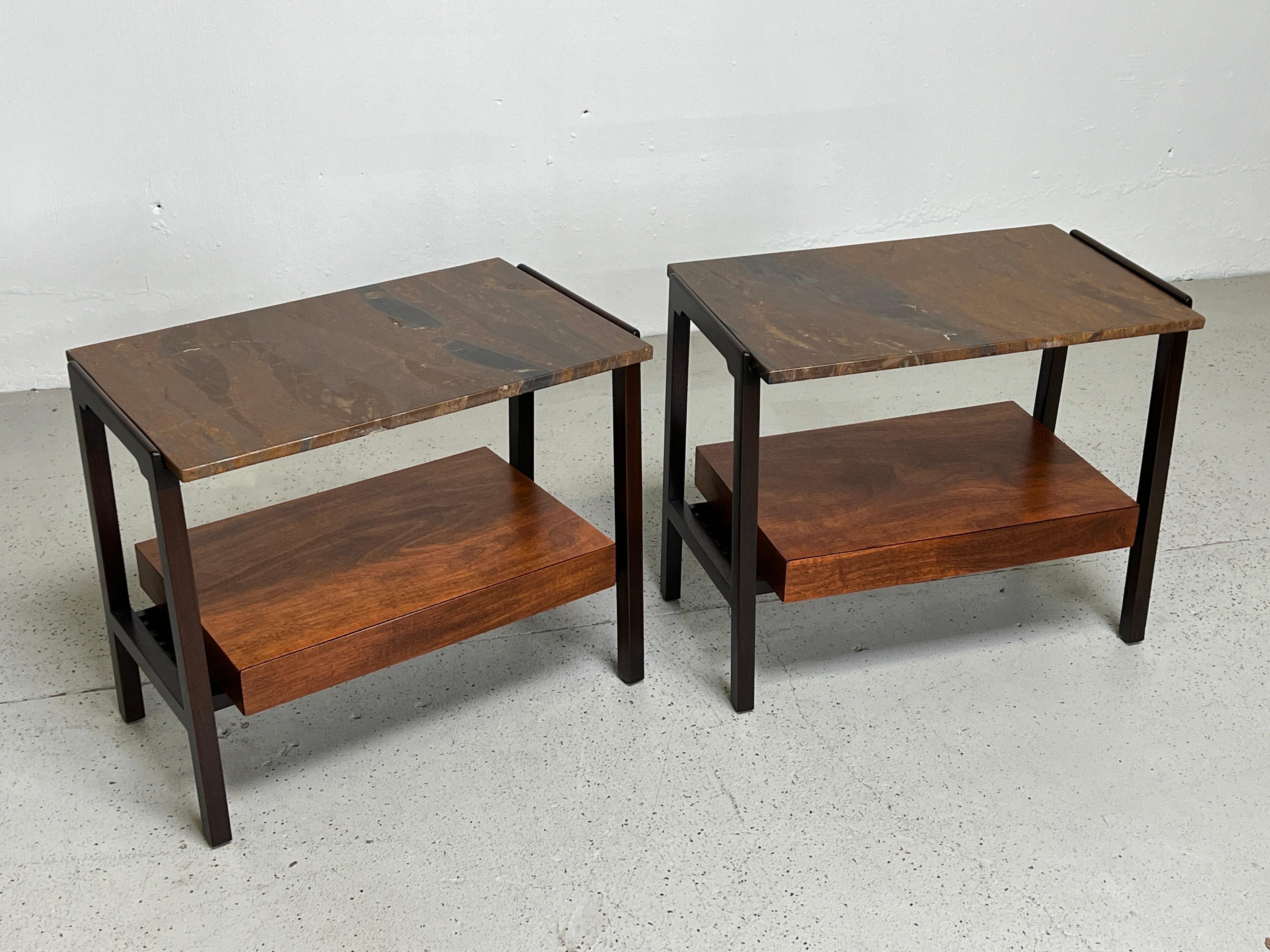 Pair of Nightstands by Edward Wormley for Dunbar 11