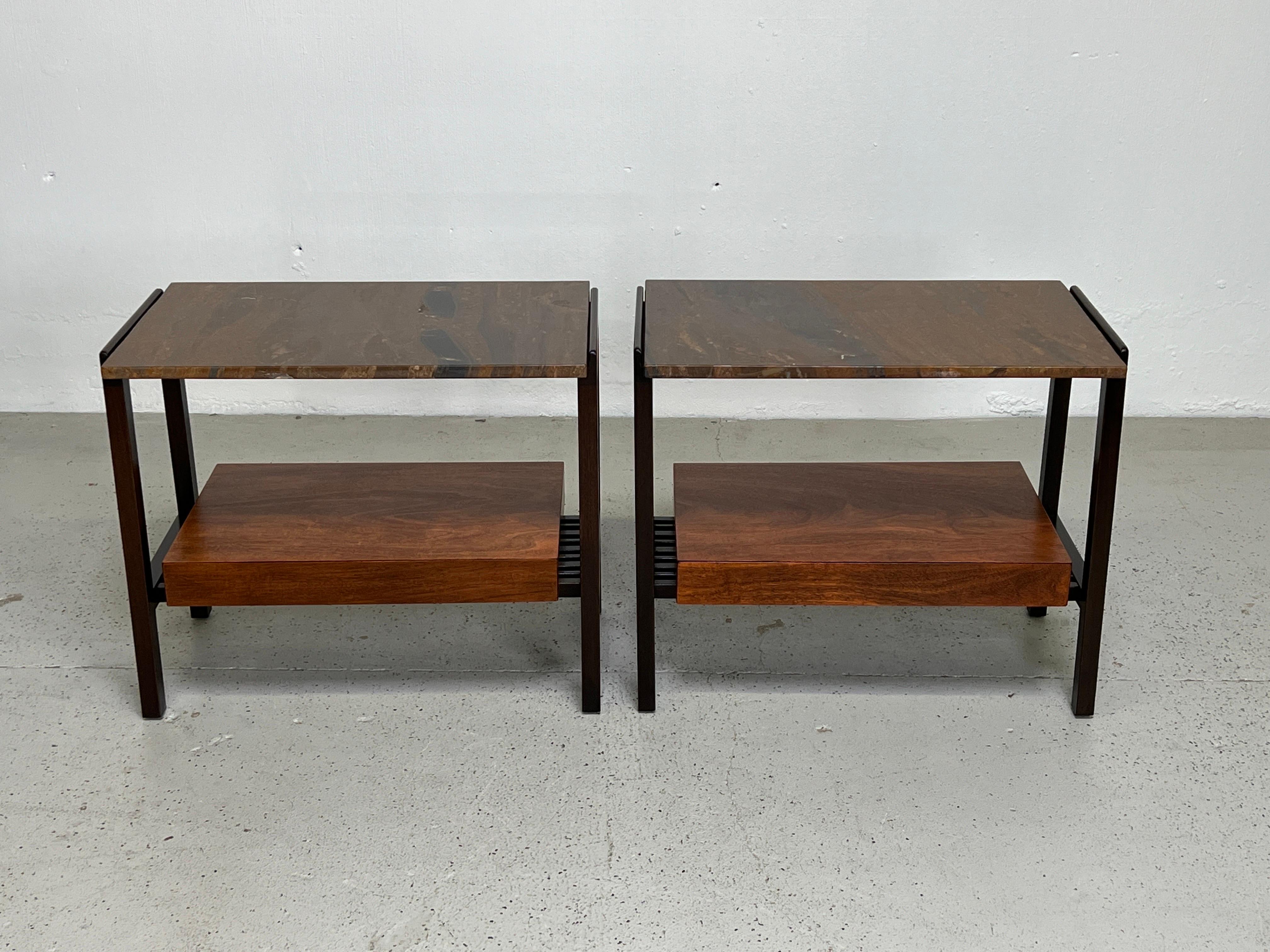 Pair of Nightstands by Edward Wormley for Dunbar 13