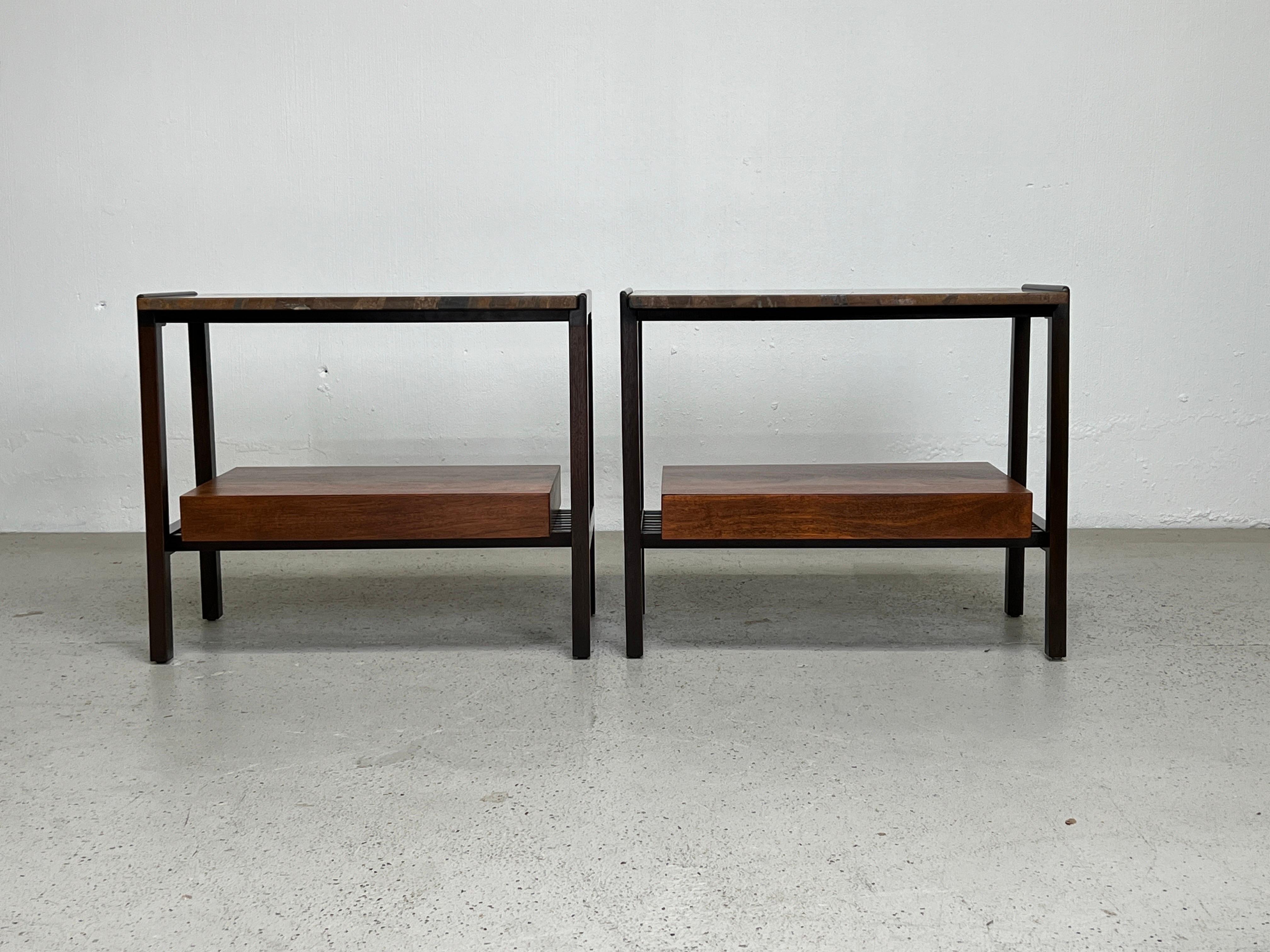 Pair of Nightstands by Edward Wormley for Dunbar 14