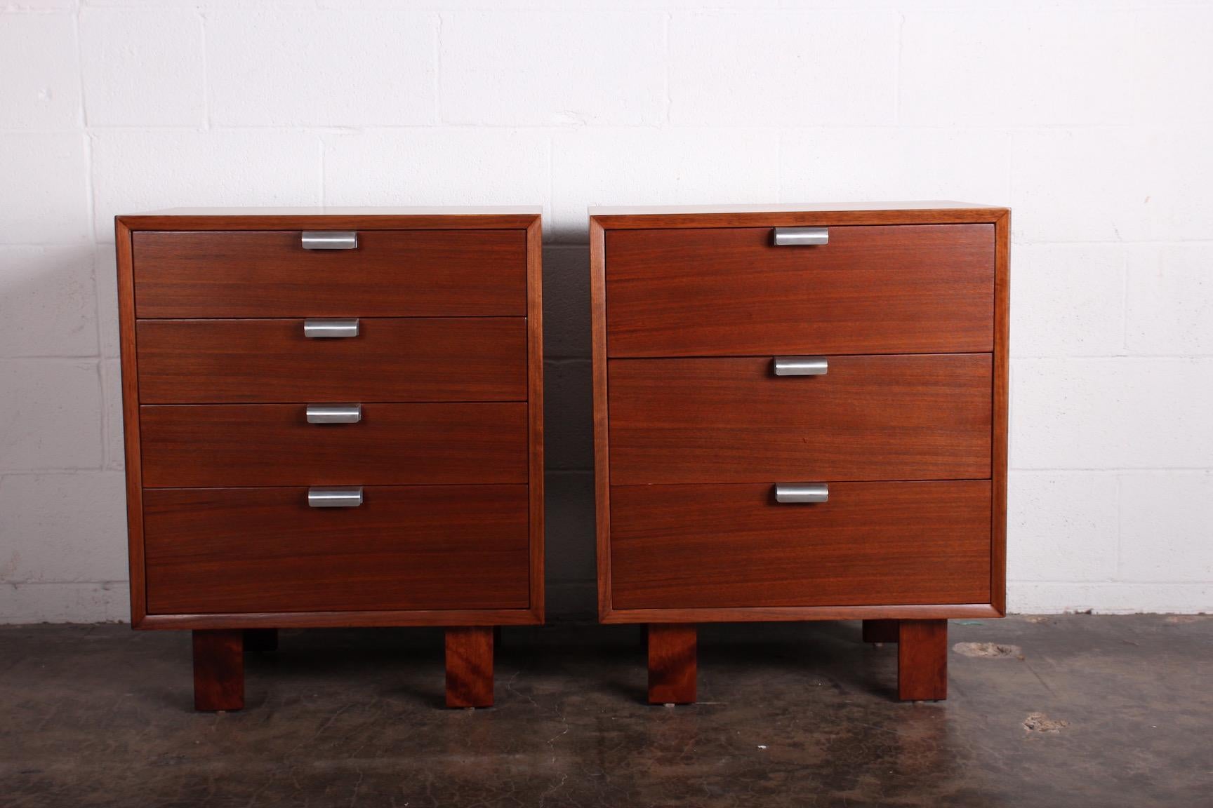 Pair of Nightstands by George Nelson for Herman Miller In Good Condition In Dallas, TX