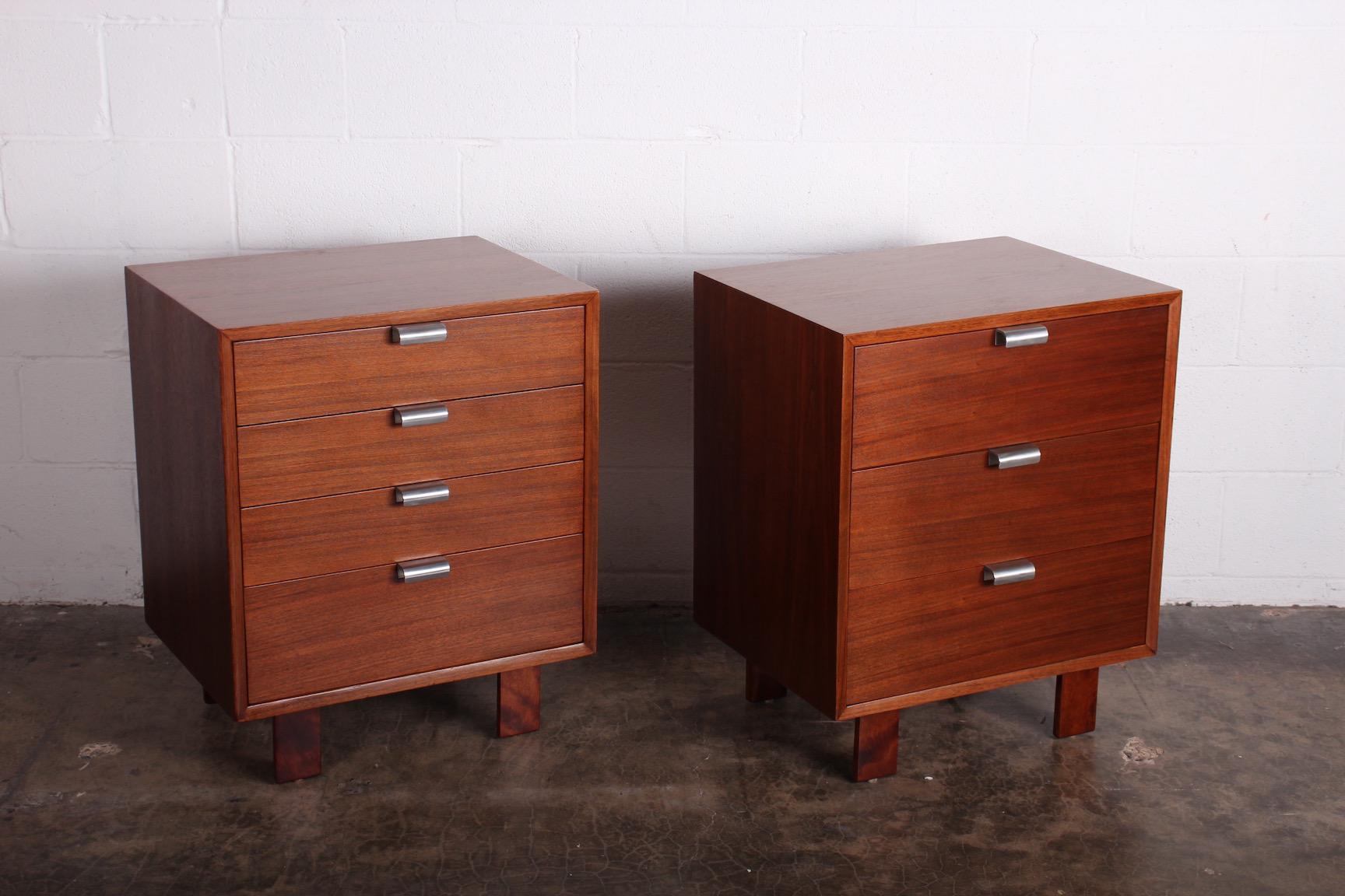 Mid-20th Century Pair of Nightstands by George Nelson for Herman Miller