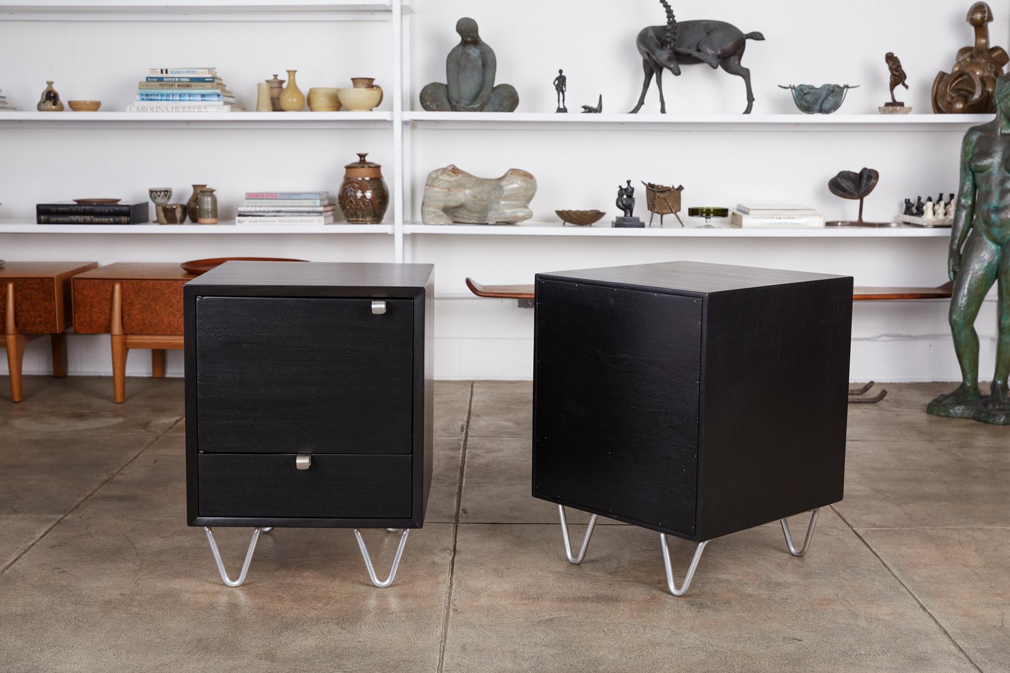 Mid-20th Century Pair of Nightstands by George Nelson for Herman Miller