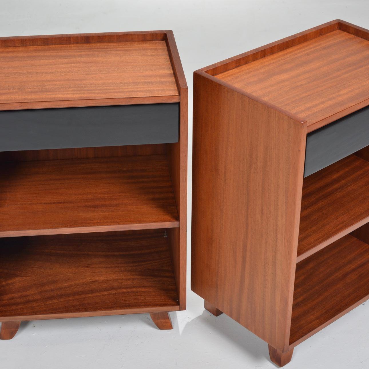 Walnut Nightstand by Gilbert Rohde for Herman Miller For Sale