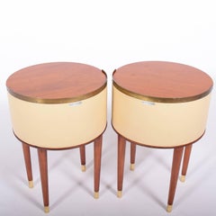 Pair of Nightstands by Halvdan Pettersson for Tibro