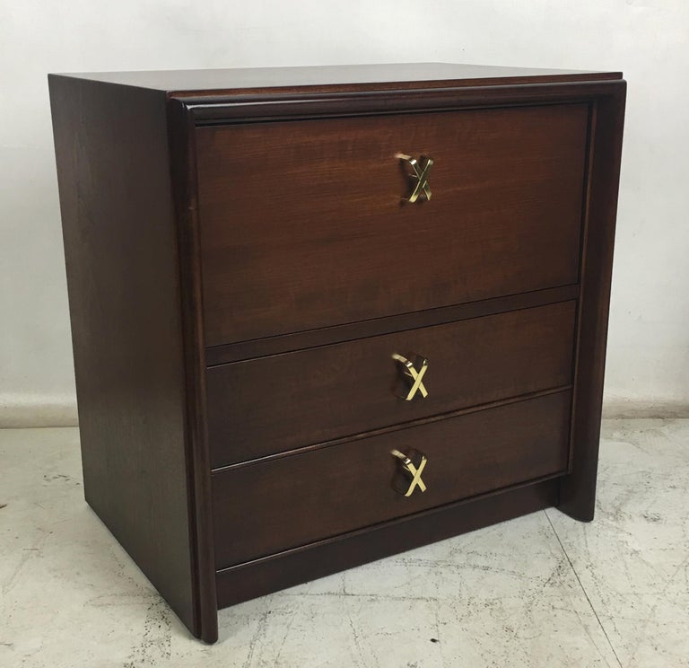Pair of Nightstands by Paul Frankl for Johnson Furniture Pair of Nightstands by Paul Frankl for Johnson Furniture