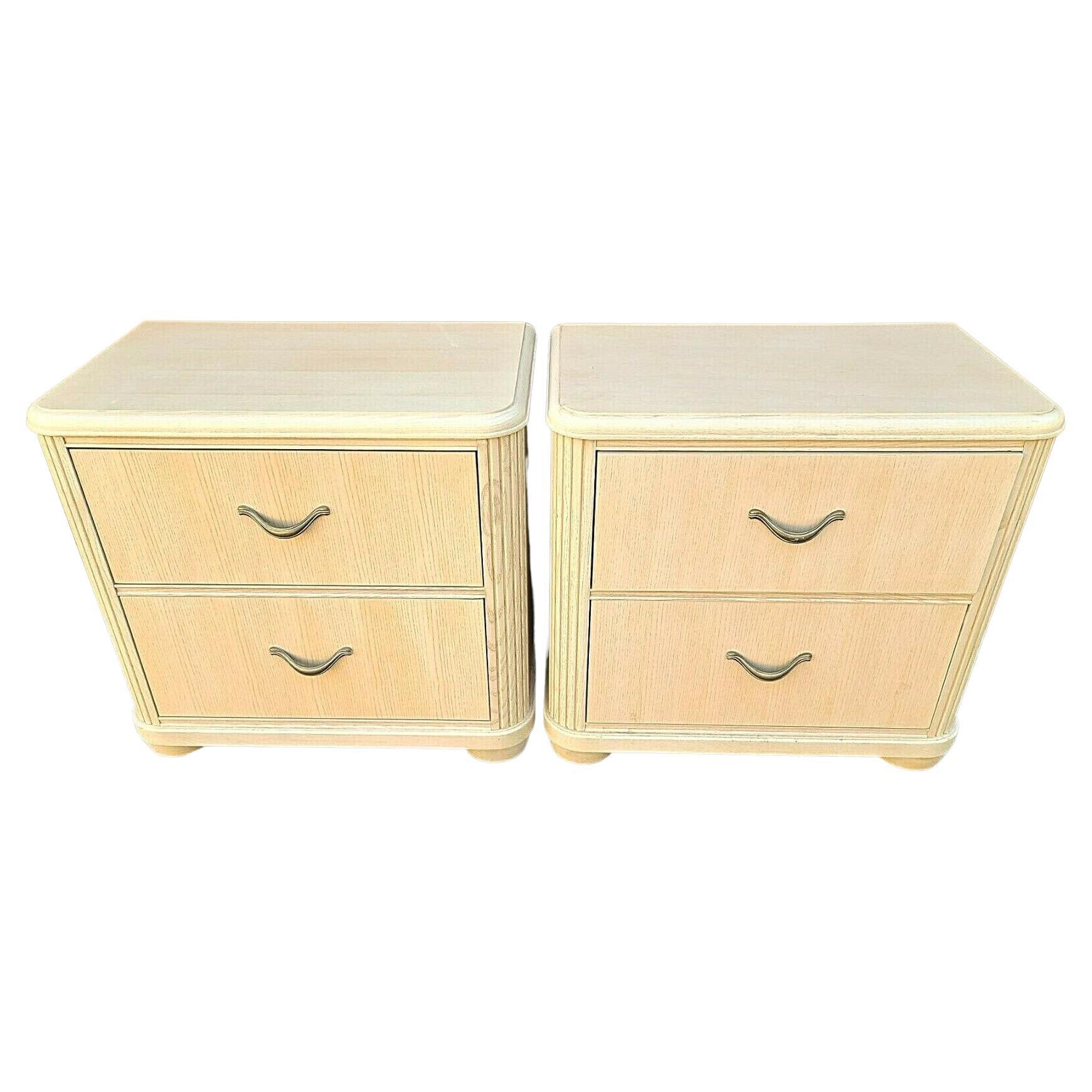 Pair of Nightstands by Thomasville Impressions  For Sale