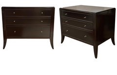 Pair of Nightstands/ Chest of Drawers by Baker for the Barbara Barry Collection