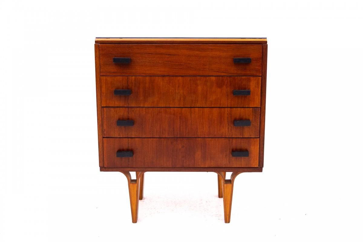 Coppia di comodini, Cecoslovacchia, anni '70, design di Frantisek Mezulanik. in vendita 1