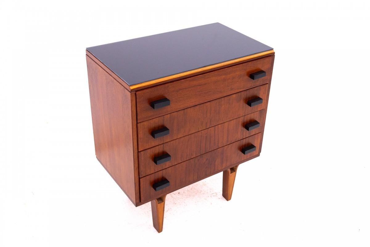Coppia di comodini, Cecoslovacchia, anni '70, design di Frantisek Mezulanik. in vendita 2