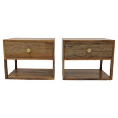 Pair of Nightstands Designed by Thomas Bina