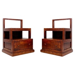 Paire de tables de nuit