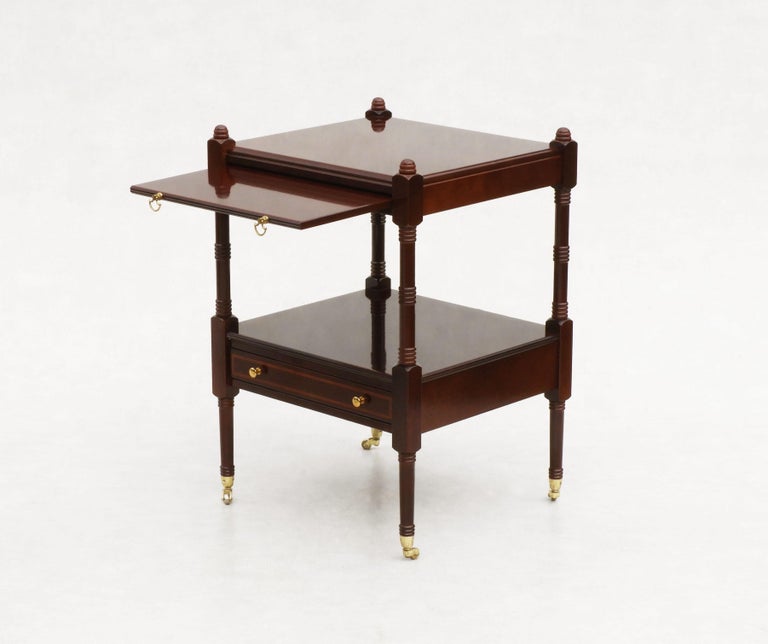 Pair of Nightstands or Sofa End Tables, c1980s at 1stDibs