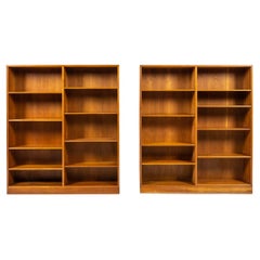 Pair of No. 154 Bookcases in Oak by Børge Mogensen for C.M. Madsen & FDB Møbler