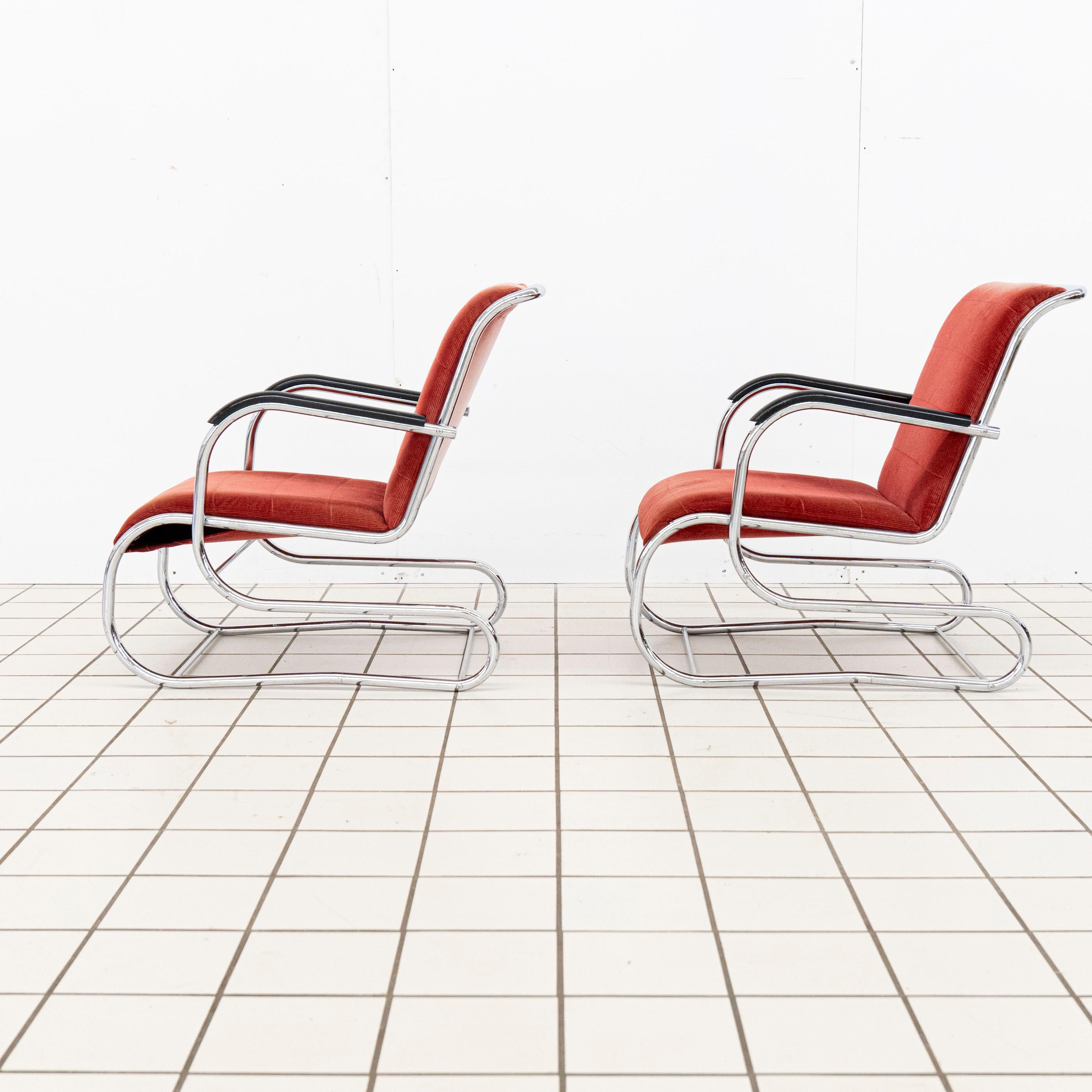 Paire de fauteuils n° 55 de Paul Schuitema, Dutch Originals en vente 2