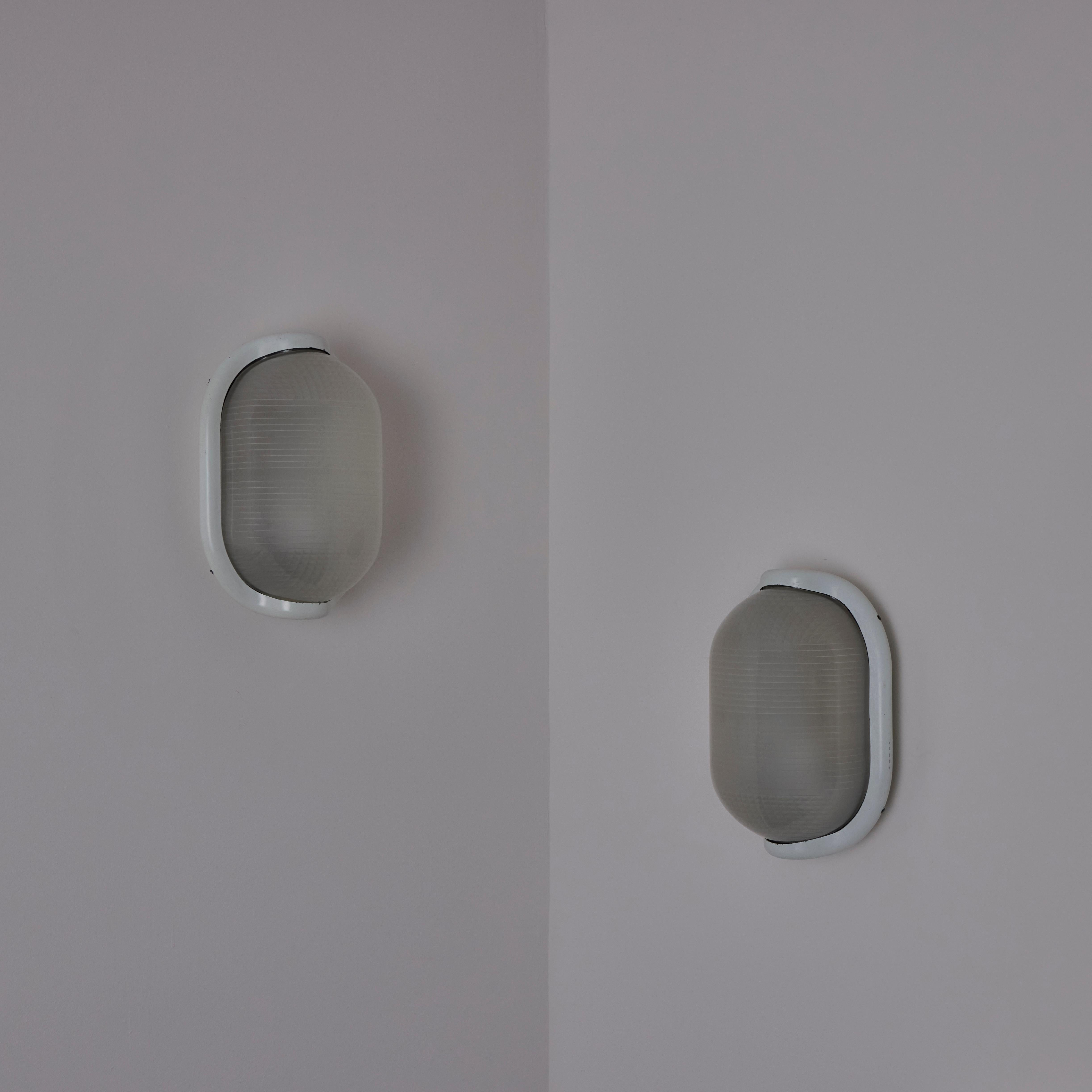 Mid-Century Modern Pair of 'Noce' Sconce by Achille Castiglioni for Flos For Sale
