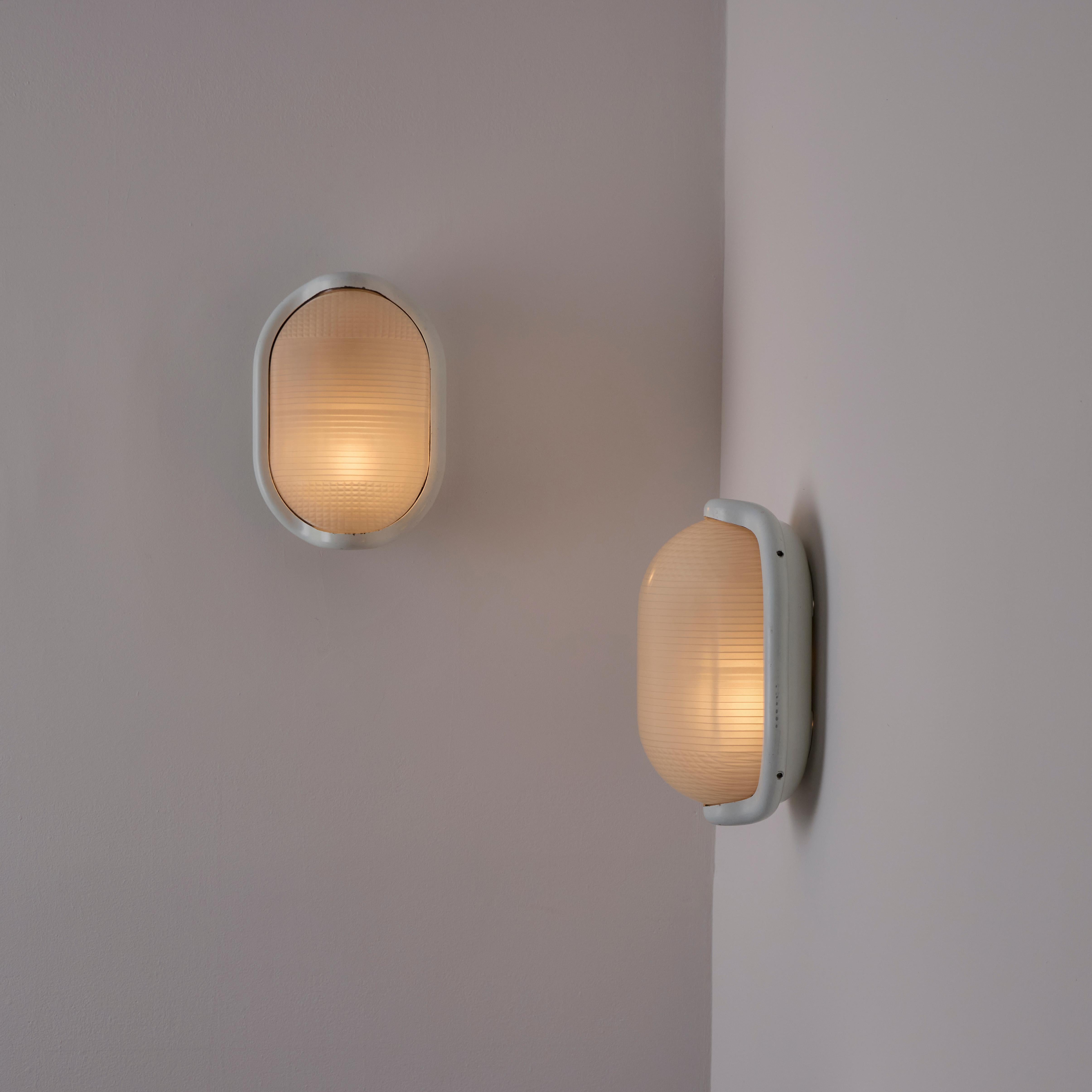 Italian Pair of 'Noce' Sconce by Achille Castiglioni for Flos For Sale