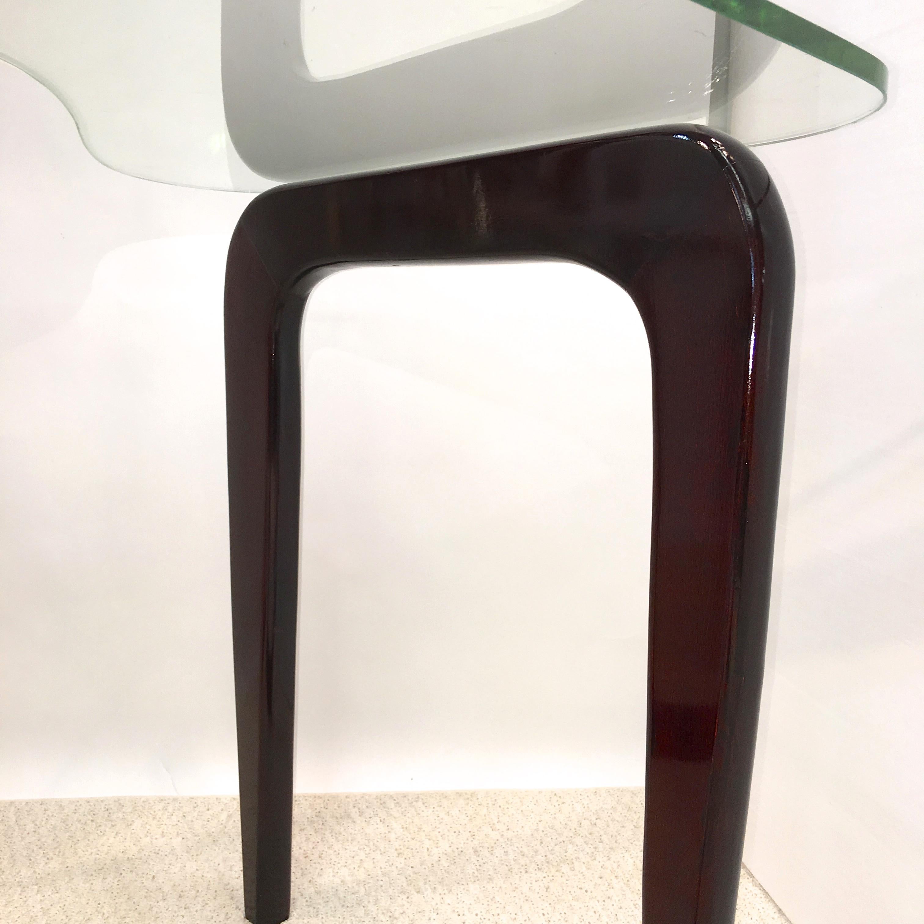 Pair of Noguchi Style Modernist End Tables 3