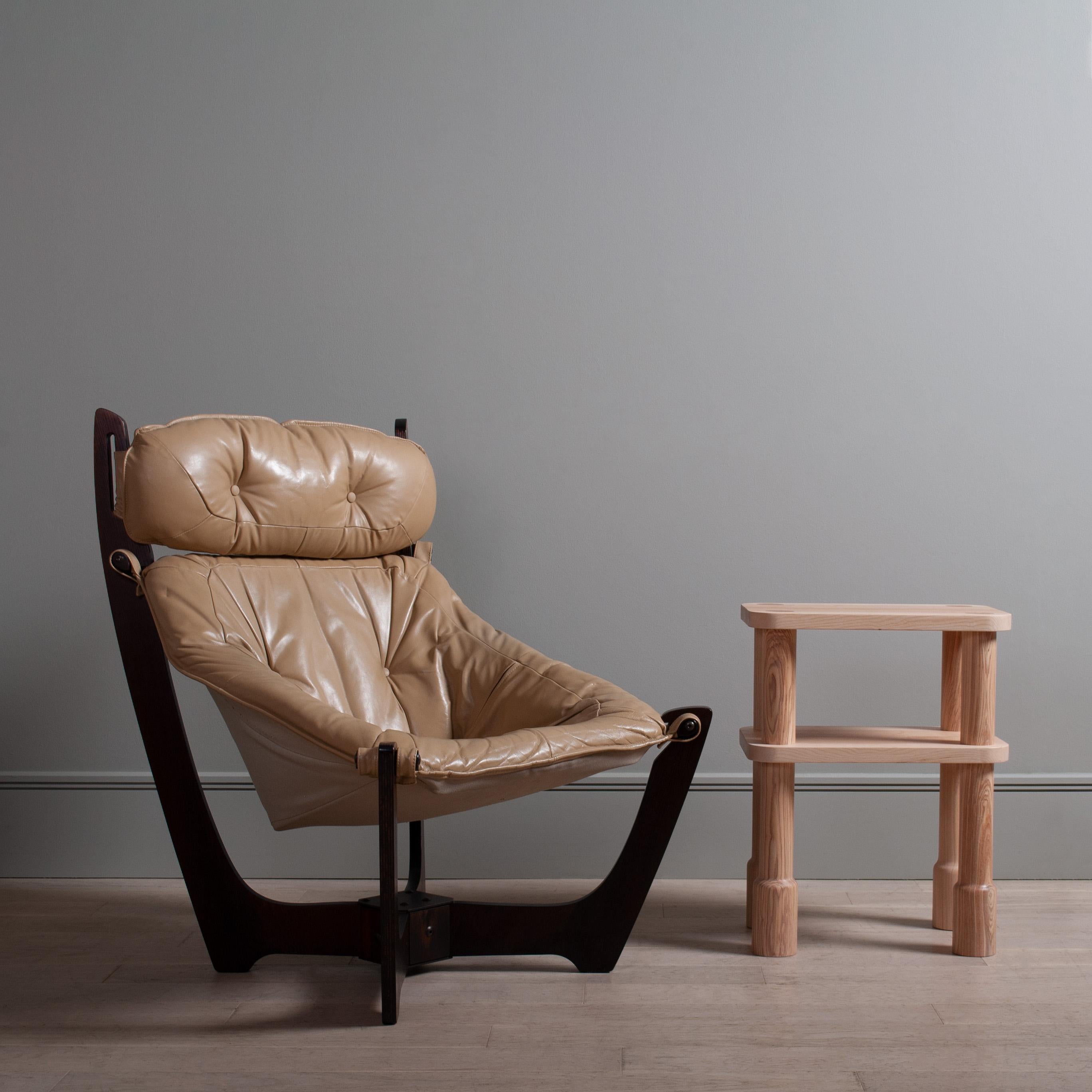 Norwegian Pair of Nordic Luna Chairs
