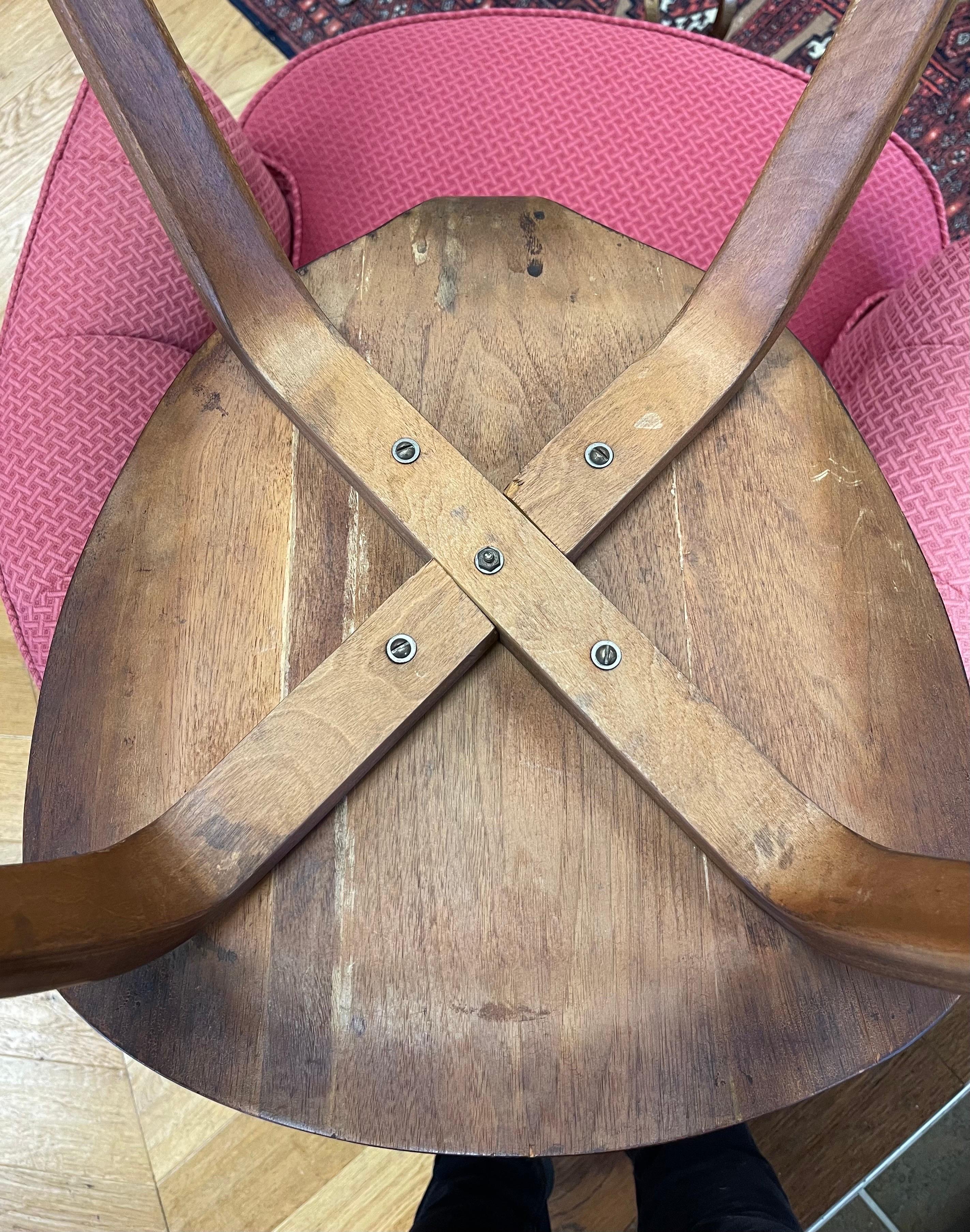 Teak Pair of Norman Cherner Mid-Century Modern Matching Side Chairs