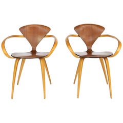 Norman Cherner Pretzel Dining Chairs, Made by Plycraft, USA, 1960s