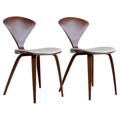 Pair of Norman Cherner Side Chairs