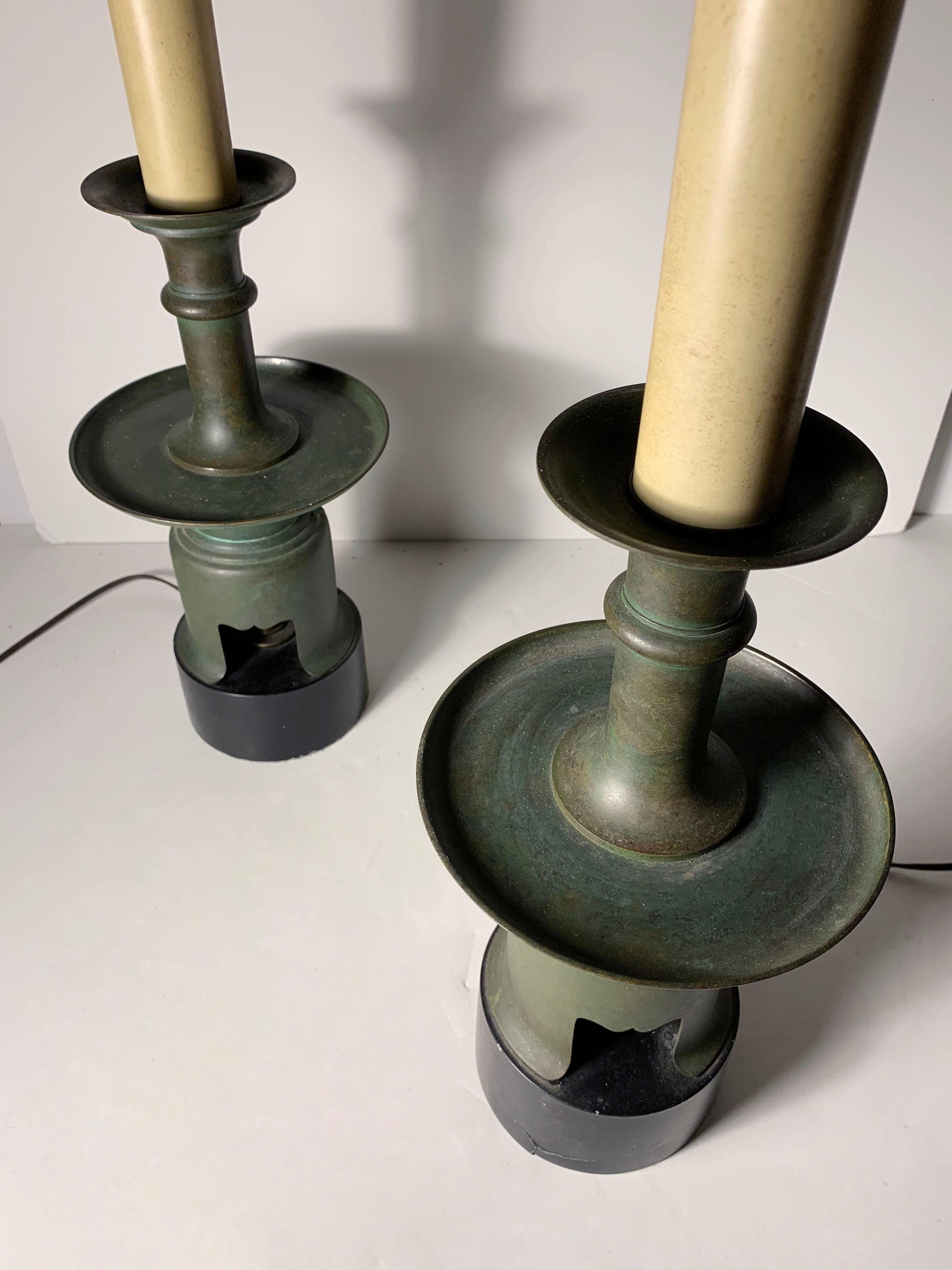 Norman Perry, lampada decorativa cinese in bronzo orientale d'epoca / Chapman in vendita 3