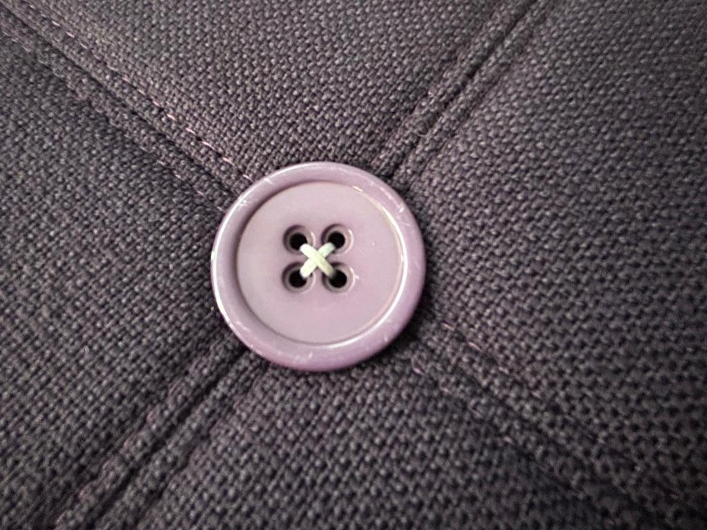 Pair of Normann Copenhagen “Sumo” Ottoman Footstool Pouf – In Purple Wool For Sale 5