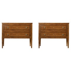 Pair of Northern European Style Commodes
