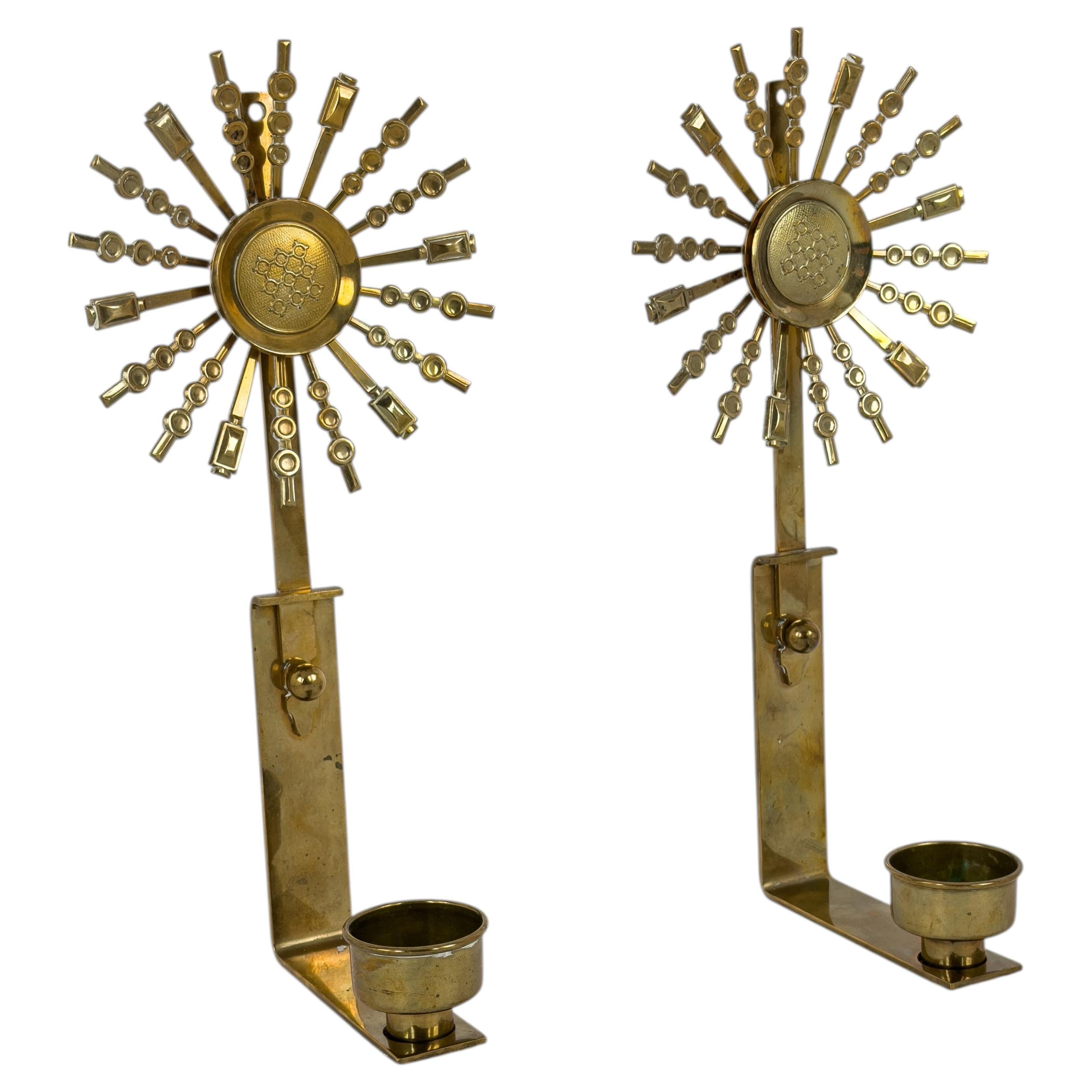 Aksel Holmsen, Wall Sconces, 1950s For Sale