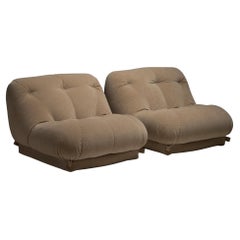 Paire de chaises longues Nuvolone par Rino Maturi, Italie circa 1970