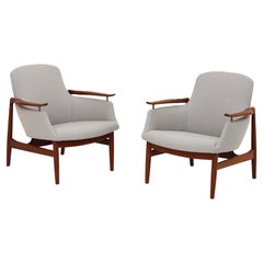 Pair of NV 53 Chairs by Finn Juhl