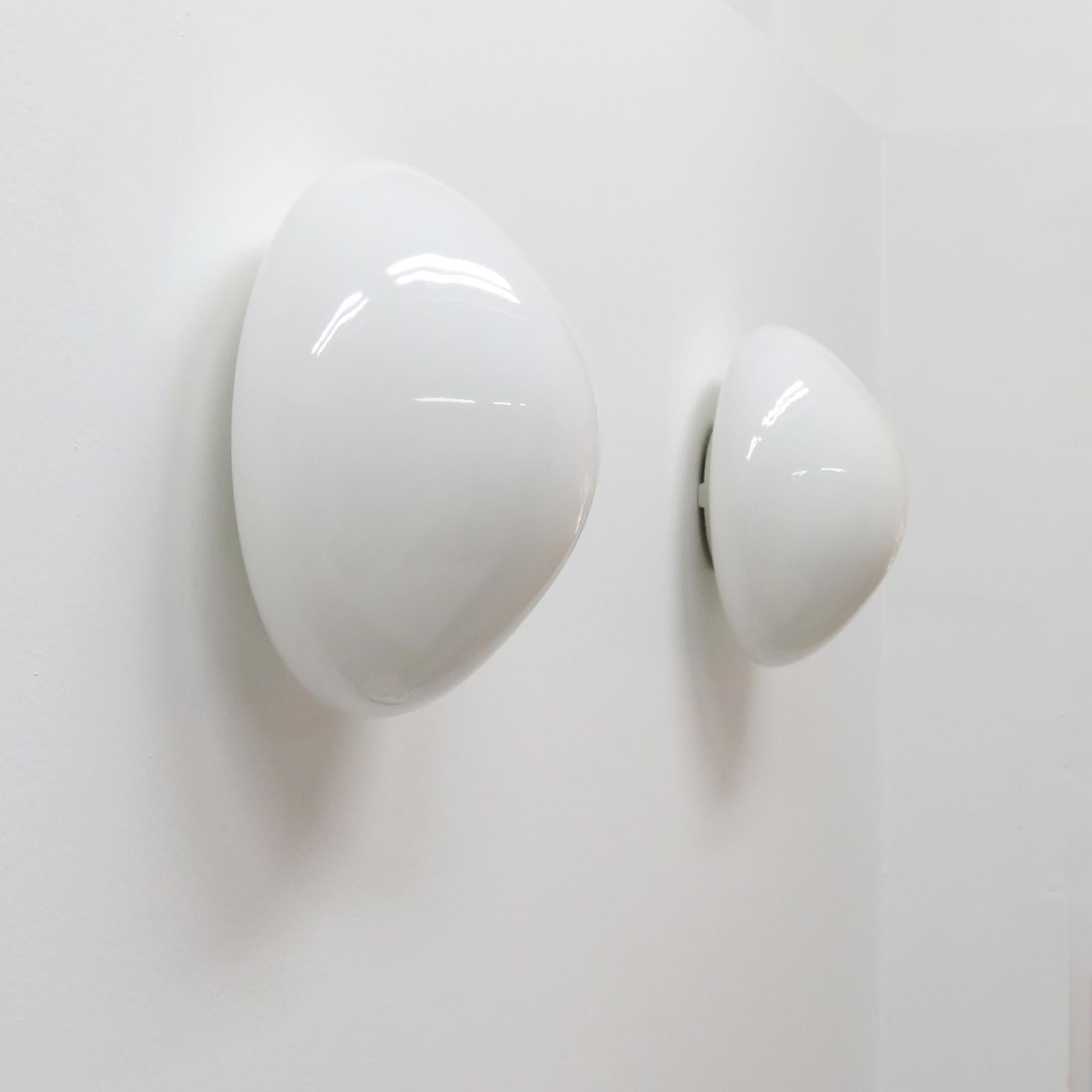 Pair of NWL 961 Wilhelm Wagenfeld Wall Lights, 1950 In Good Condition In Los Angeles, CA