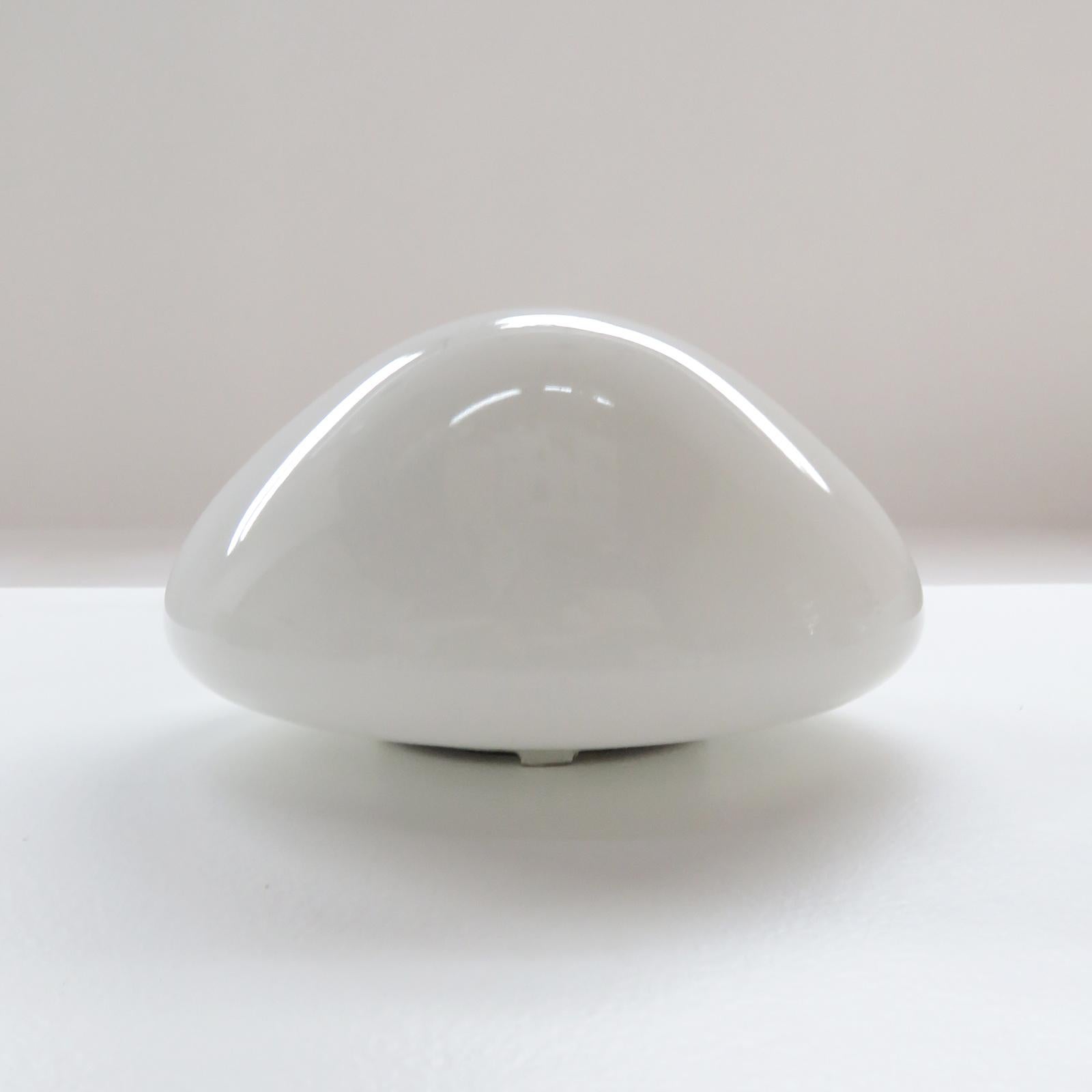 Porcelain Pair of NWL 961 Wilhelm Wagenfeld Wall Lights, 1950