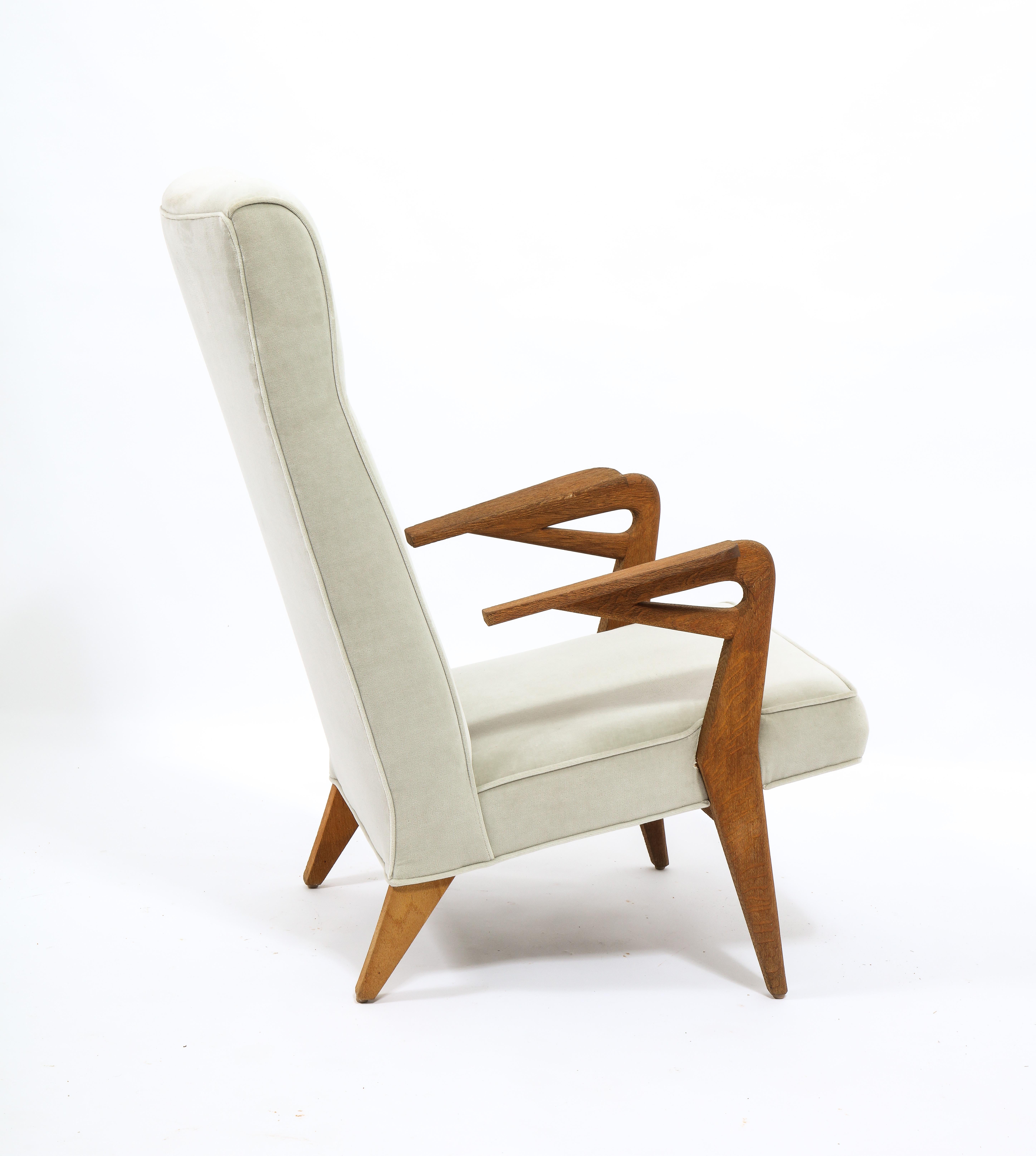 Pair of Oak Armchairs by Parker Knoll, Belgium, 1960's 1