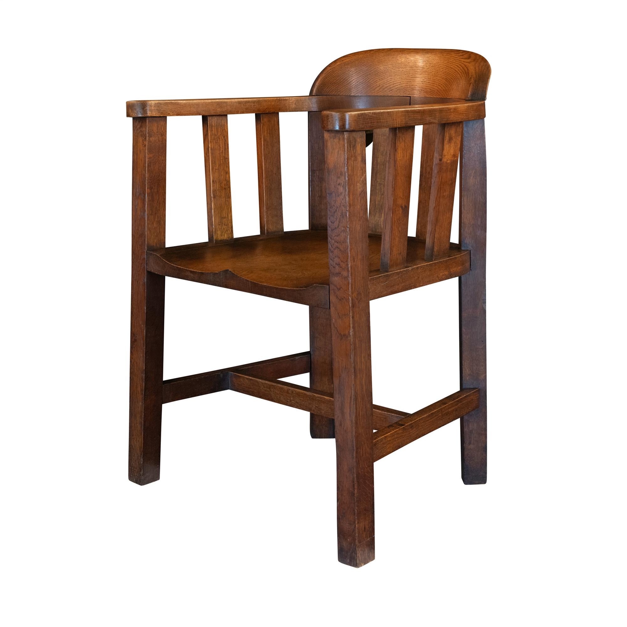 Sillones de roble, Reino Unido, hacia 1880.