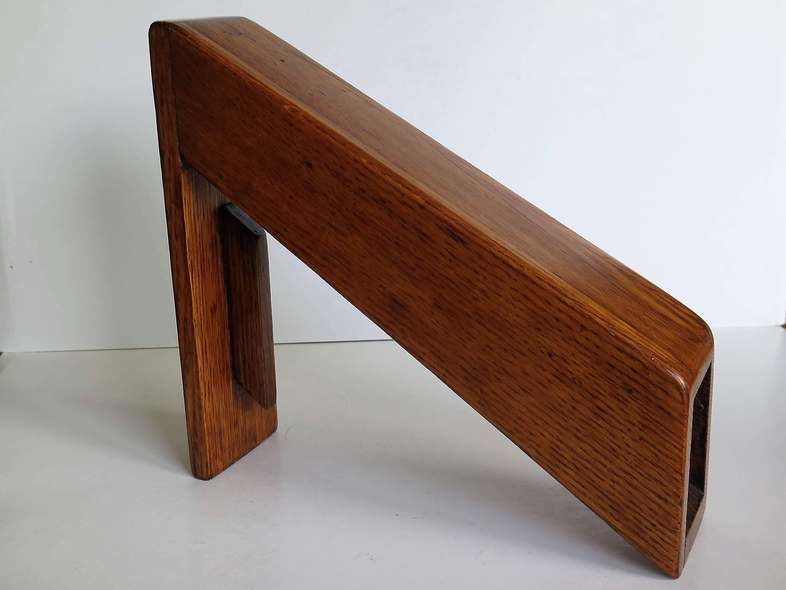 Arts and Crafts PAIR of Vases or Bookends Inlaid Oak all handmade, Circa 1890 9