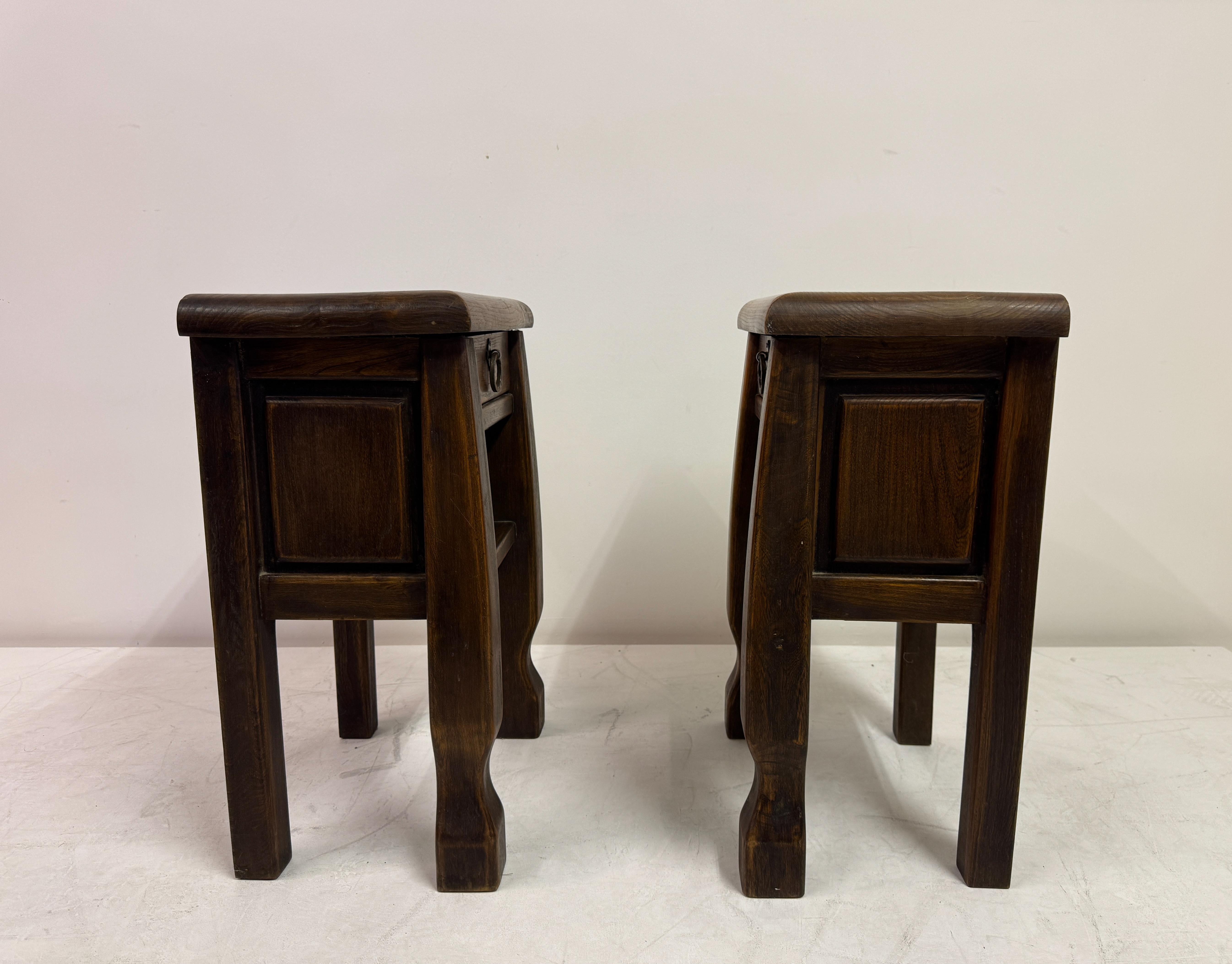 Coppia di comodini in Oak nello stile di Olavi Hänninen in vendita 4