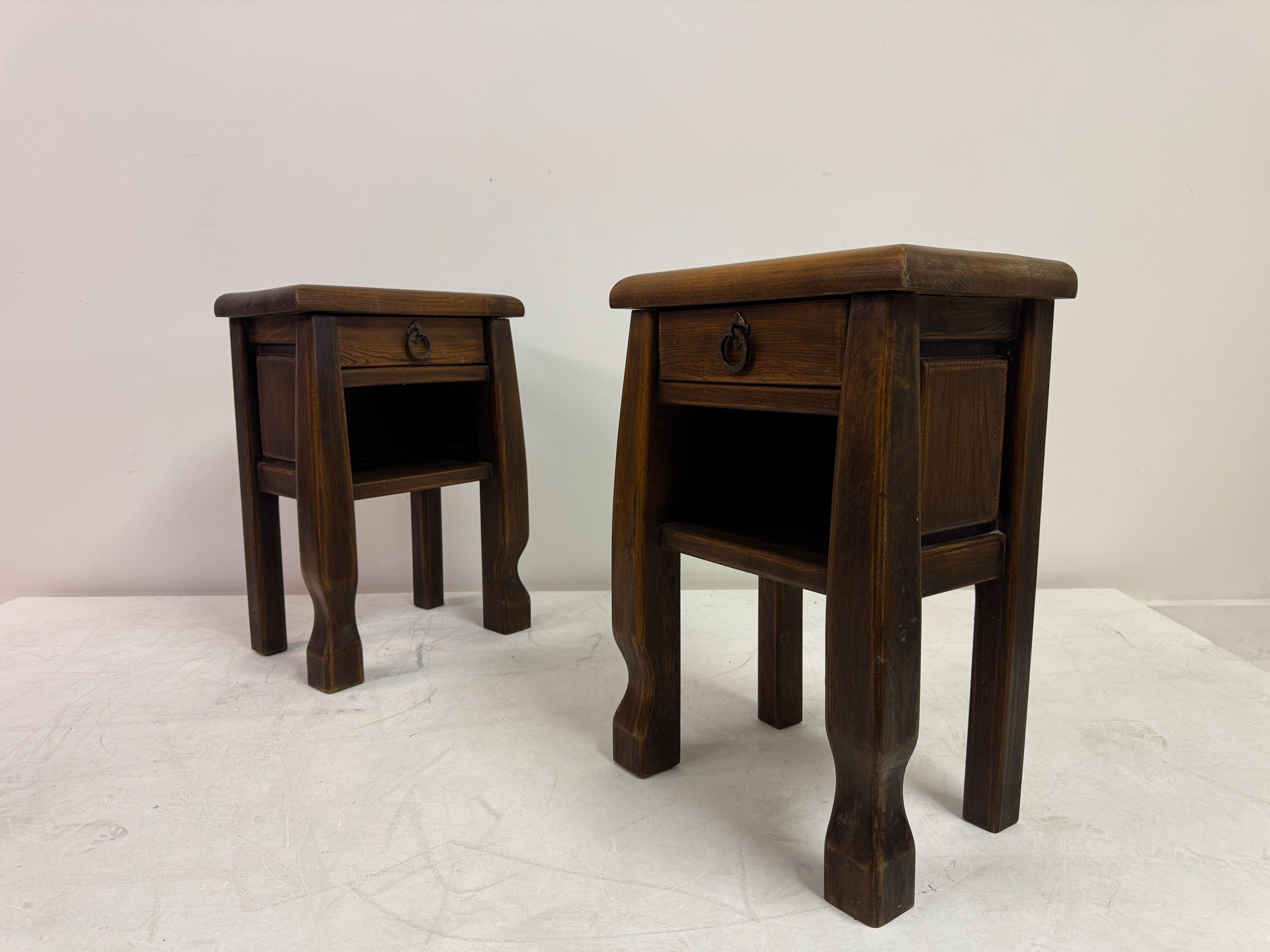 Coppia di comodini in Oak nello stile di Olavi Hänninen in vendita 6
