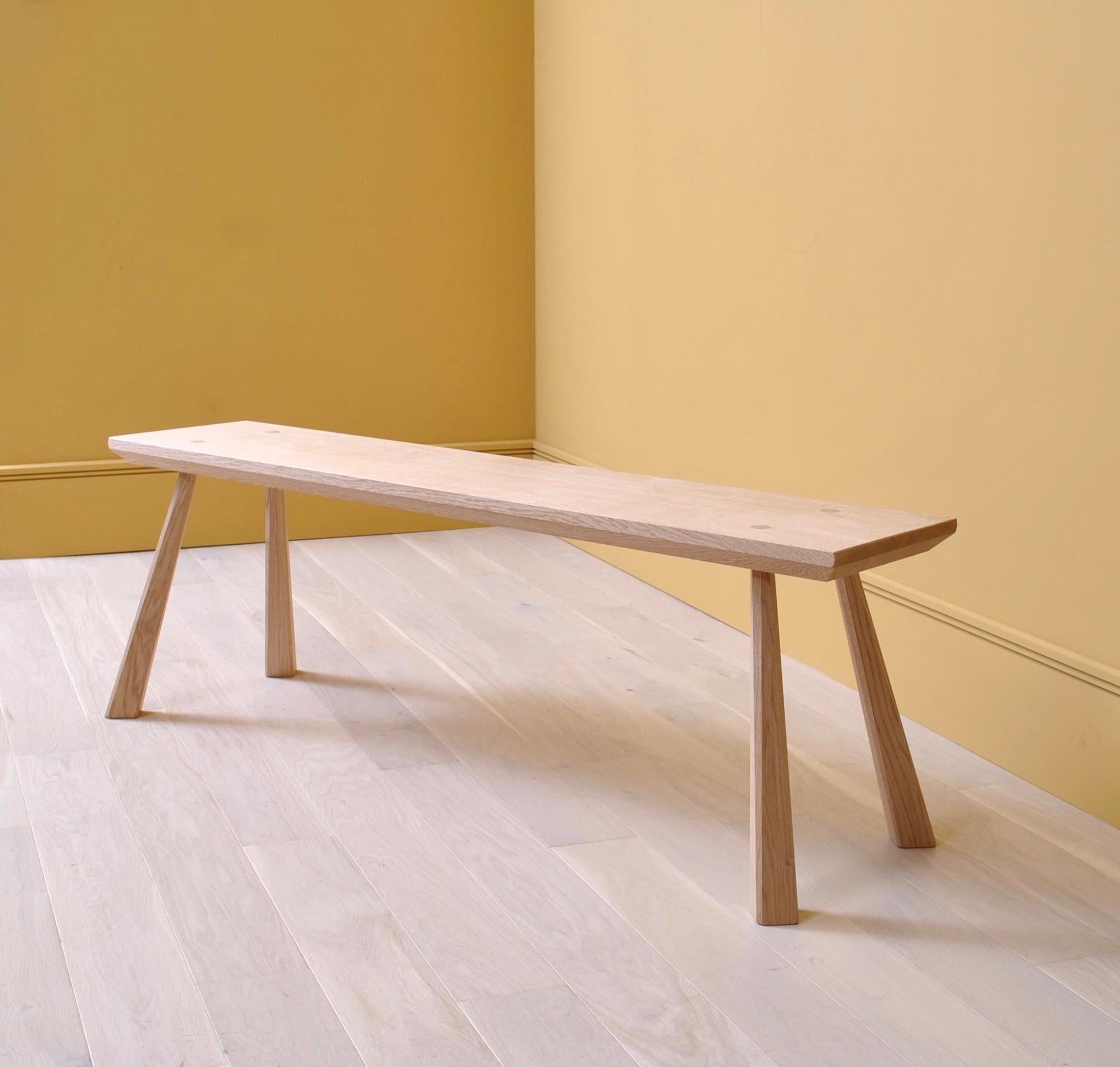 contemporary dining benches