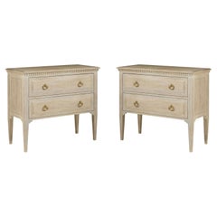Pair of Oak Louis XVI Chest of Drawers