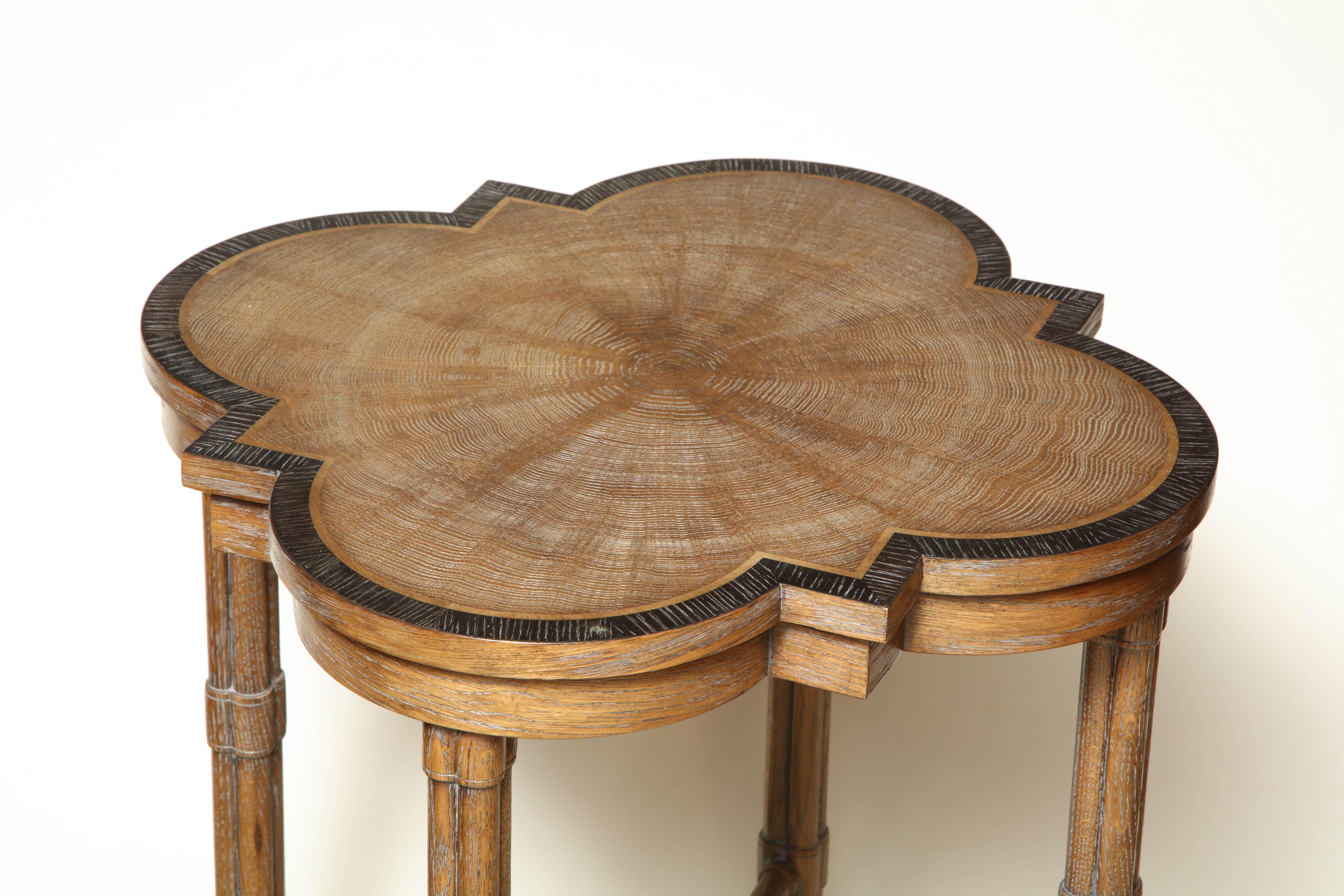 English Pair of Oak Side Tables