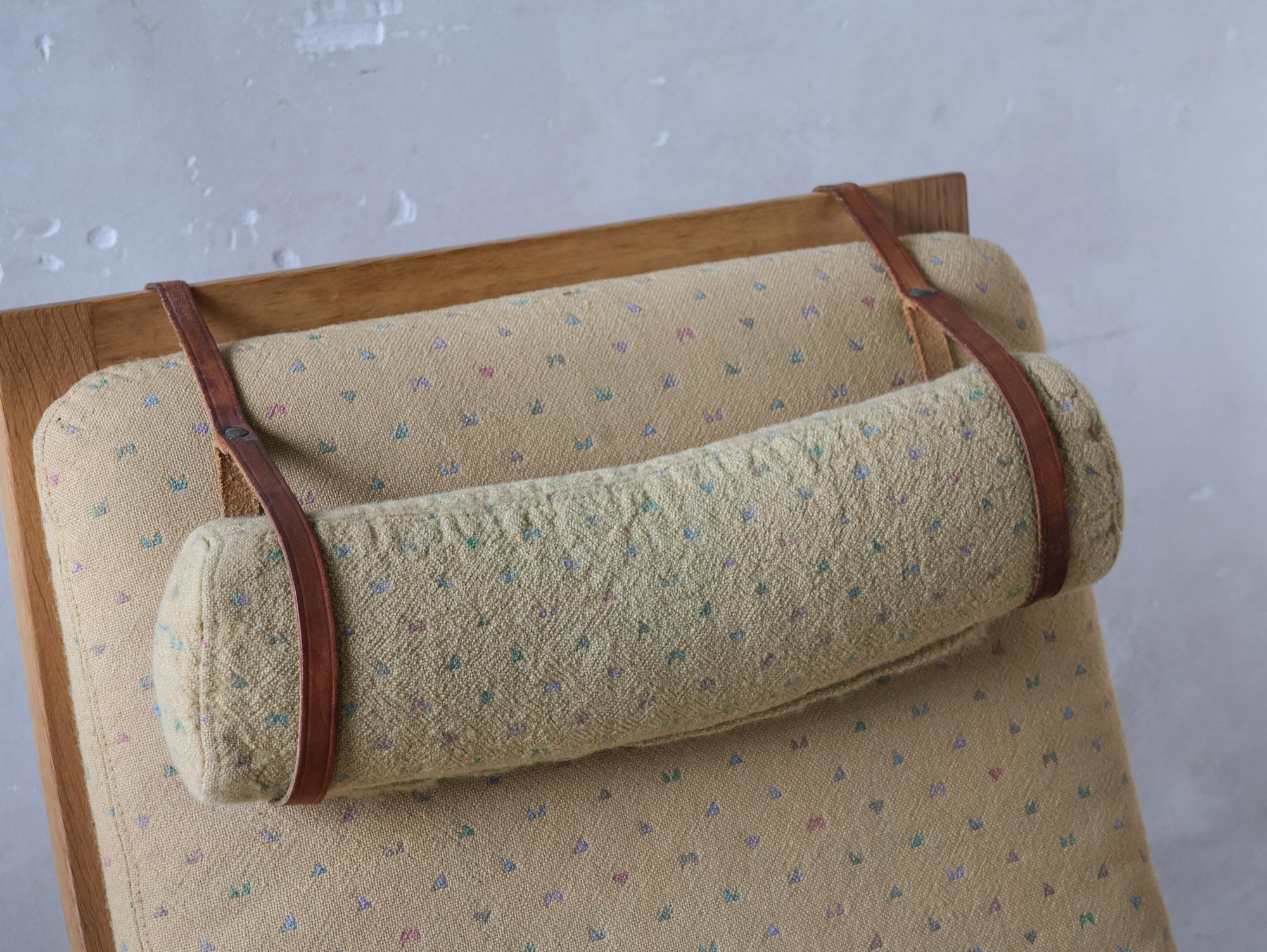 Paar Kufenstühle aus Eiche Modell 2254, Børge Mogensen - 1950er Jahre (Polster) im Angebot