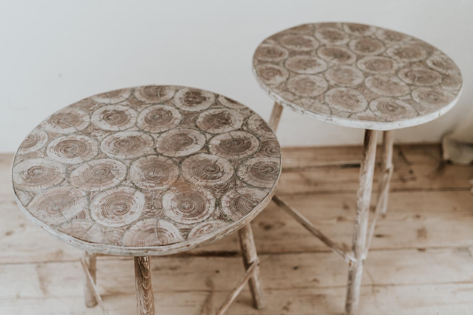 20th Century Pair of Occasional Side Tables For Sale