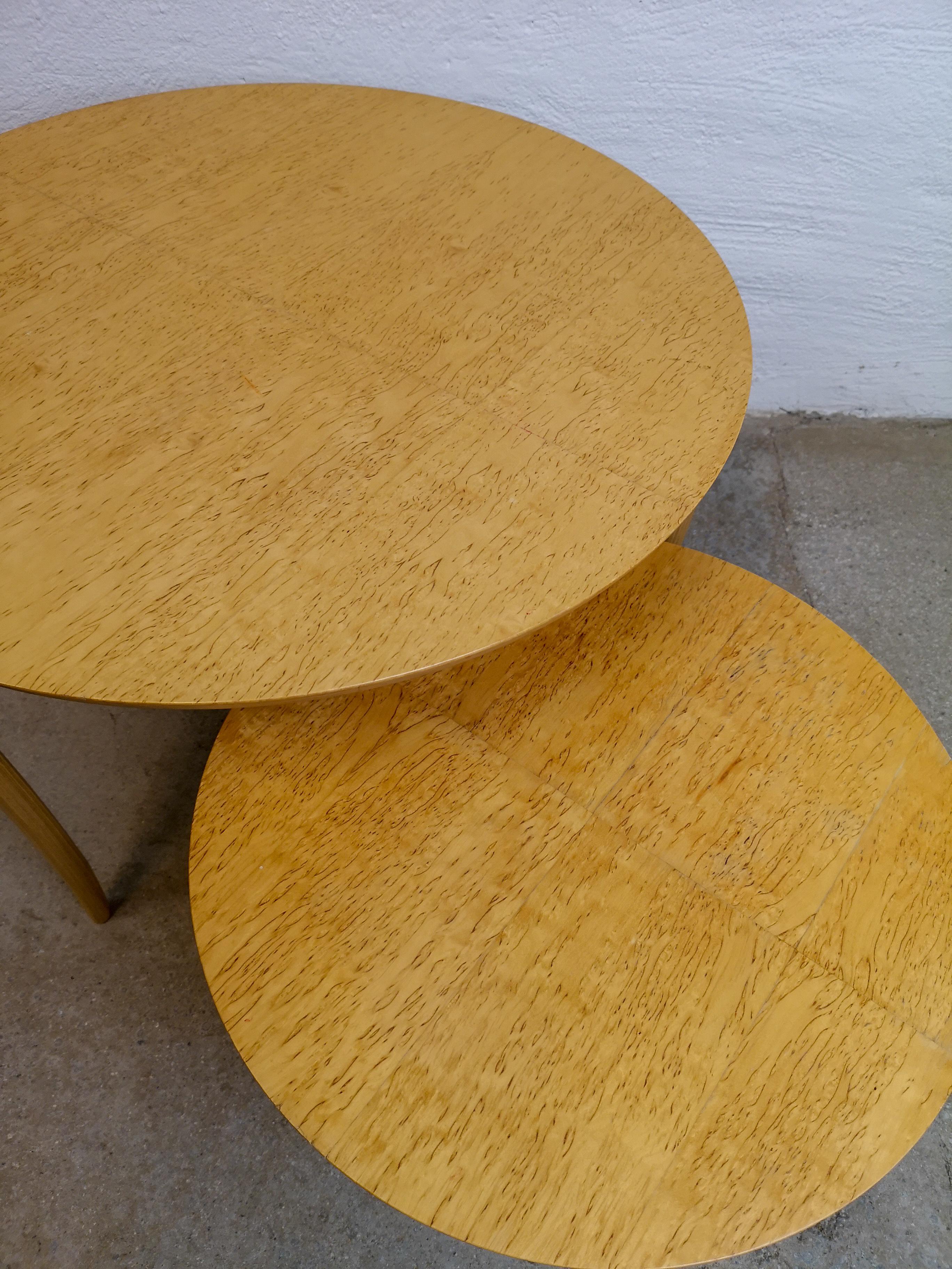 Pair of Occasional Tables Annika Designed by Bruno Mathsson In Good Condition In Hillringsberg, SE