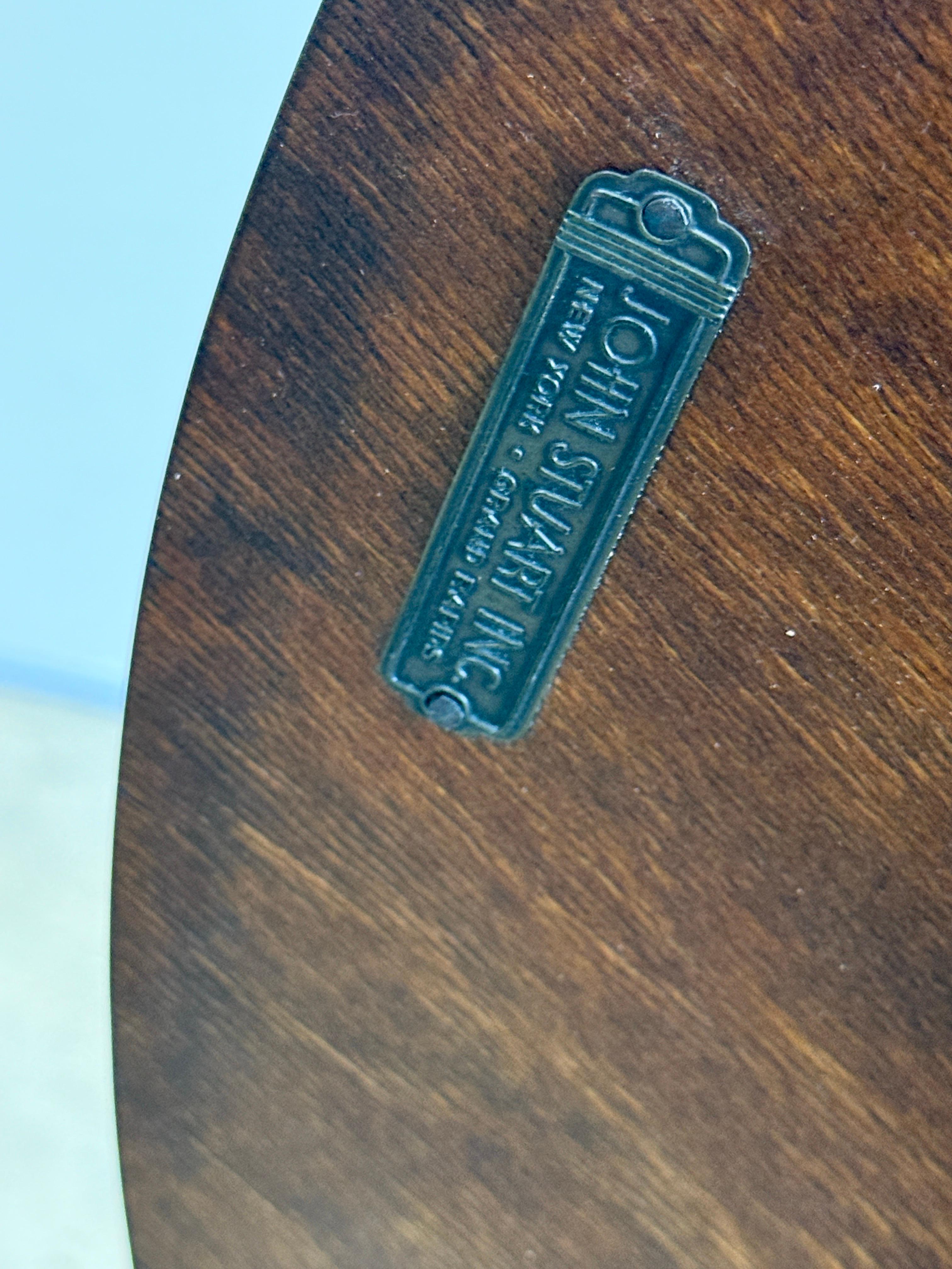 Paire de tables d'appoint par John Stuart Bon état - En vente à Dallas, TX