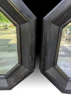 Pair of Octagonal Mirrors 19th Century