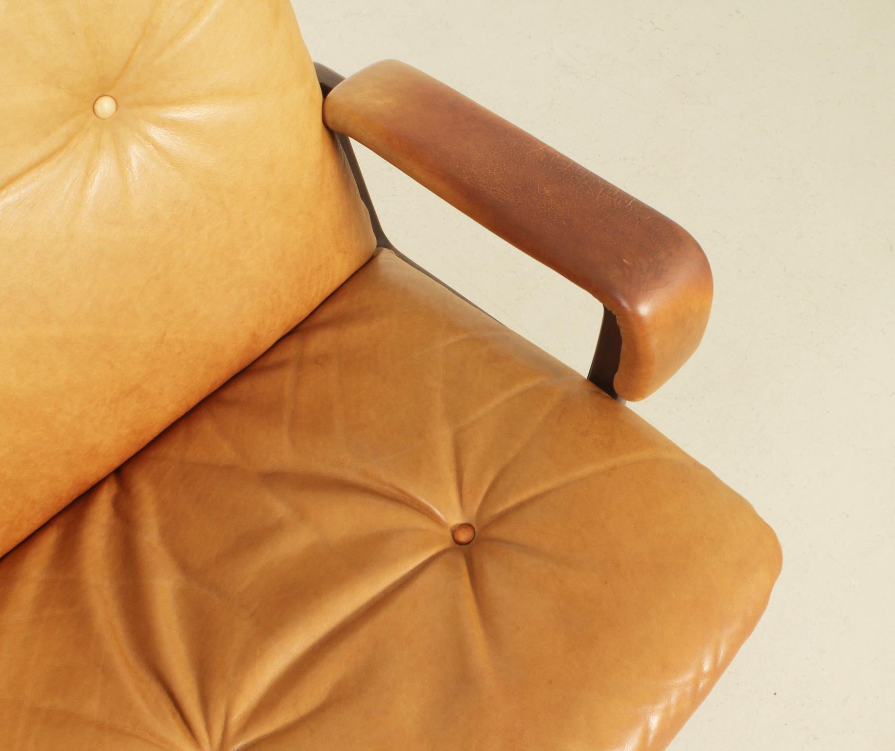 Pareja de sillas de oficina de André Vandenbeuck para Arflex, Italia, años 60 en venta 2