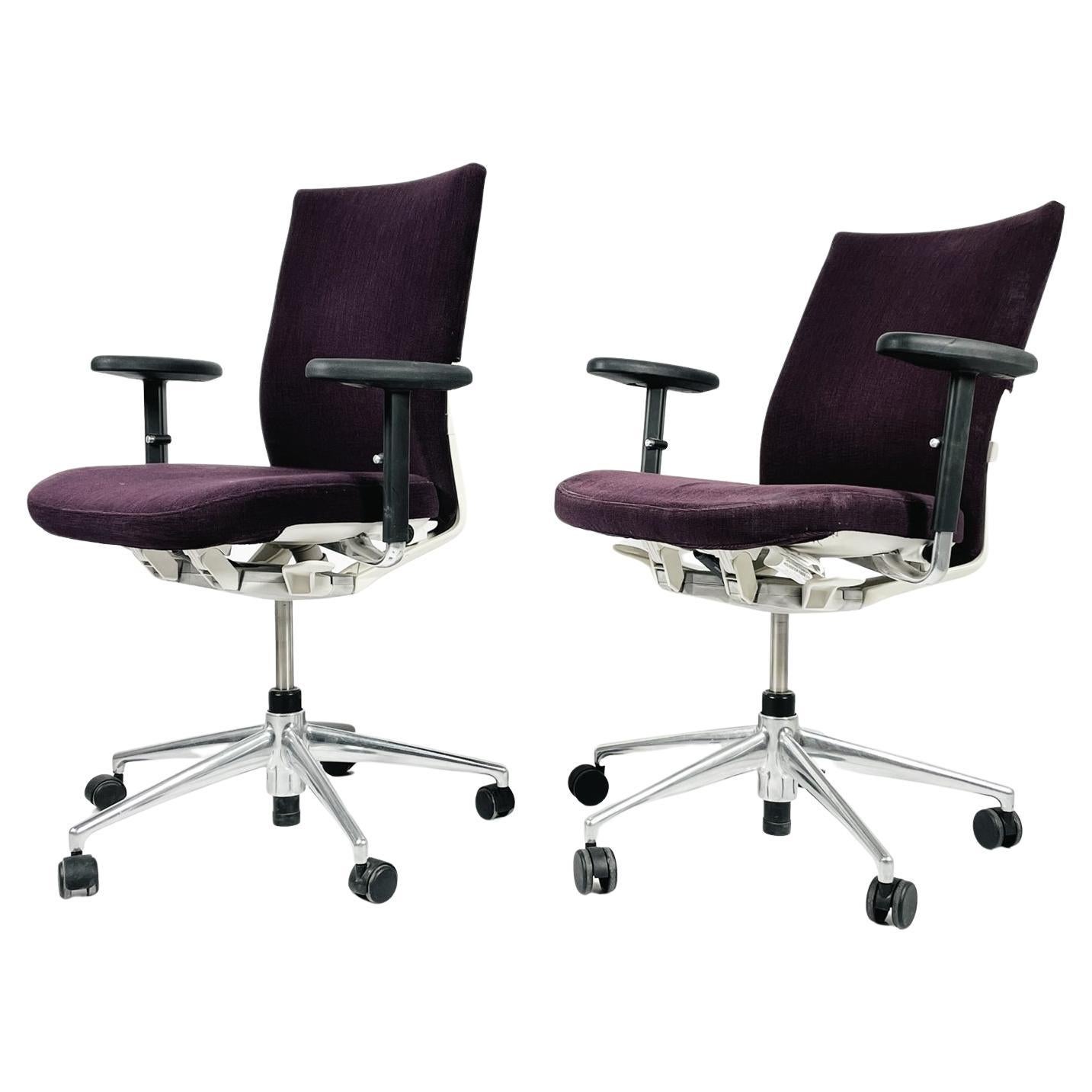 Pair of Office Chairs by Antonio Citterio for Vitra For Sale