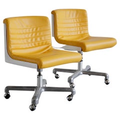 Pair of Office Chairs by Ettore Sottsass & Hans Von Klier, 1969